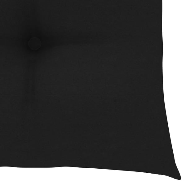 vidaXL foldbare havestole 4 stk. med hynder massivt teaktræ