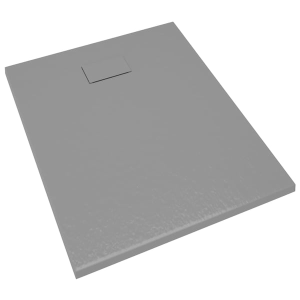vidaXL brusekar SMC 100x80 cm grå
