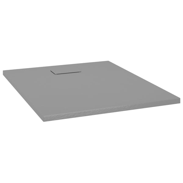vidaXL brusekar SMC 100x80 cm grå