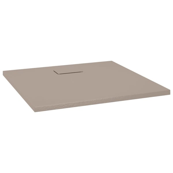 vidaXL brusekar 90x80 cm SMC brun