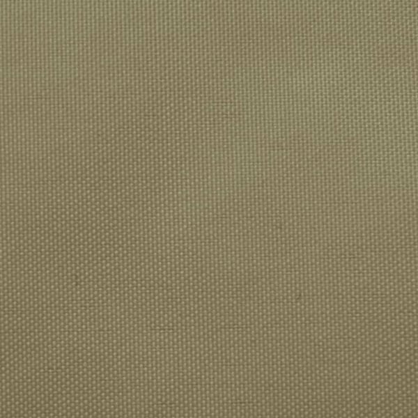 vidaXL Solseil oxfordstoff rektangulær 2,5x4 m beige