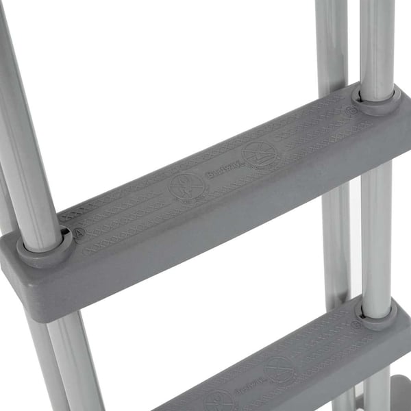 Bestway Power Steel swimmingpoolsæt rektangulær 412x201x122 cm