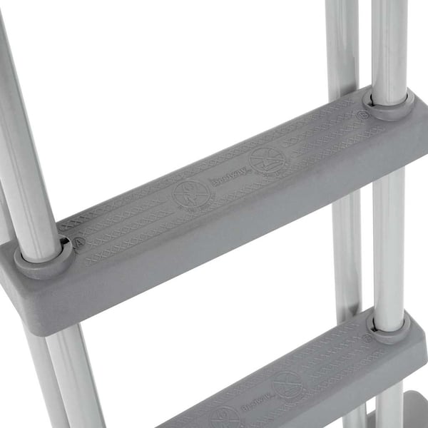 Bestway Power Steel swimmingpool 488x244x122 cm rektangulær