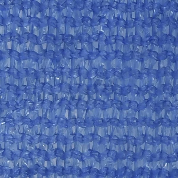 vidaXL solsejl 3x3x3 m 160 g/m² HDPE blå
