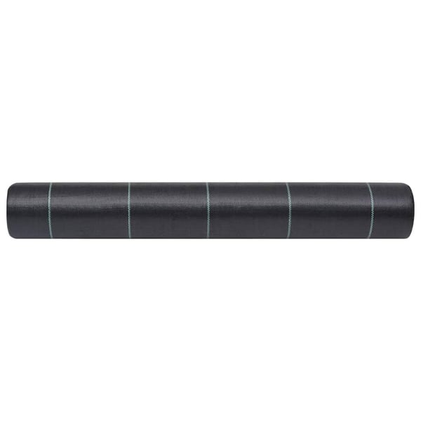 vidaXL ukrudtsdug 2x150 m PP mat sort