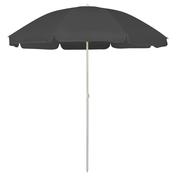 vidaXL Rantavarjo antrasiitti 240 cm