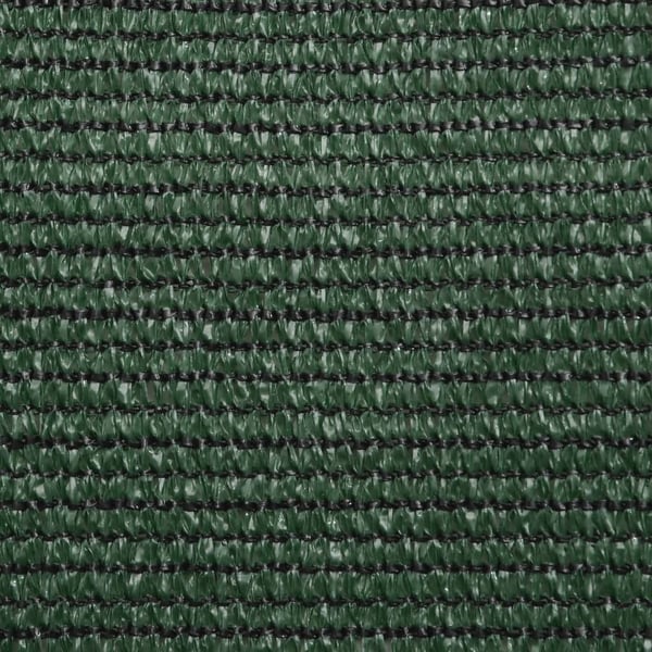 vidaXL Aurinkopurje 160 g/m² tummanvihreä 3x4x4 m HDPE