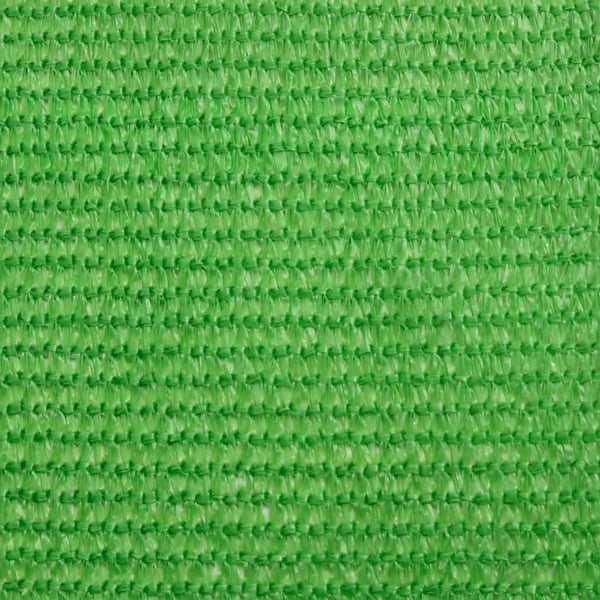 vidaXL Solseil 160 g/m² lysegrønn 2x2,5 m HDPE