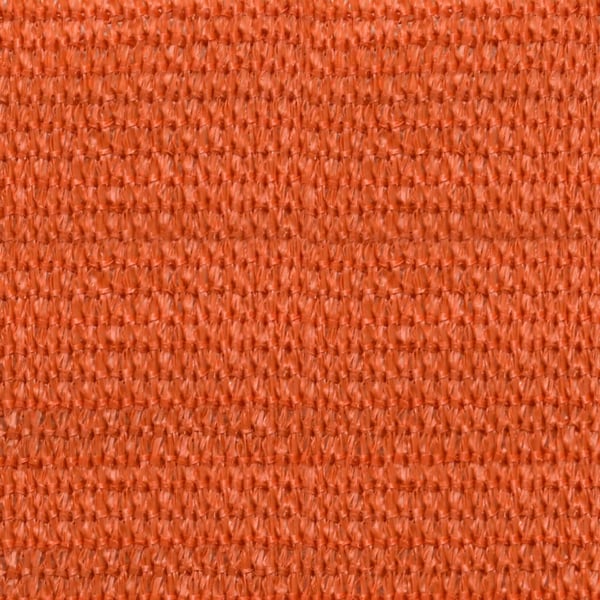 vidaXL solsejl 3,6x3,6 m 160 g/m² HDPE orange