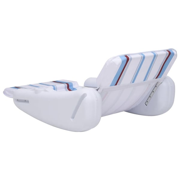 vidaXL oppustelig poolstol 140x83x60 cm