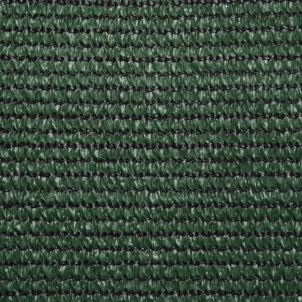 vidaXL Aurinkopurje 160 g/m² tummanvihreä 4,5x4,5 m HDPE