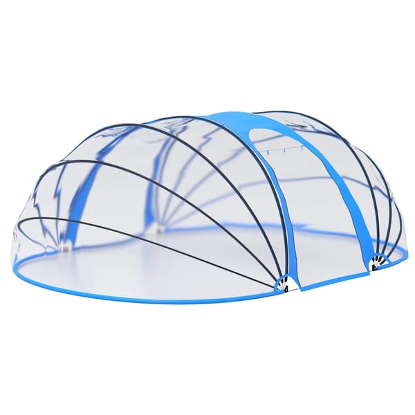 vidaXL Poolkupol oval 530x410x210 cm