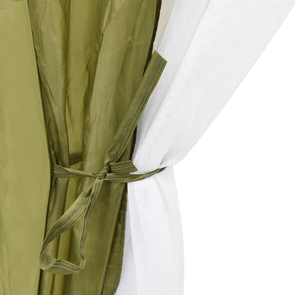 vidaXL Bassengtelt stoff 590x520x250 cm grønn