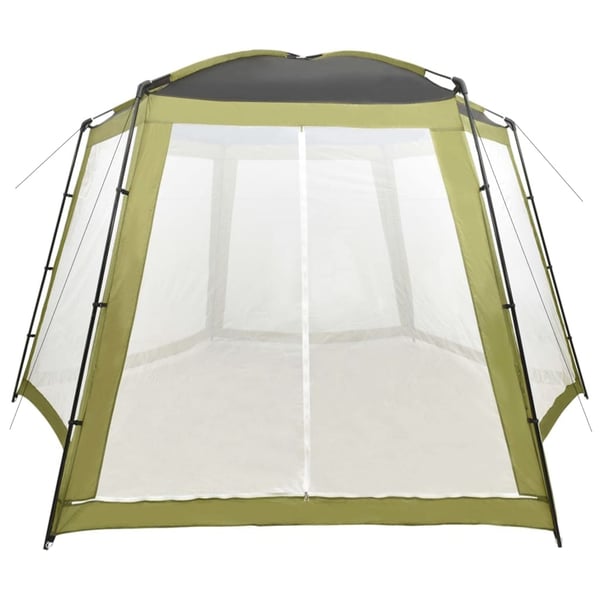 vidaXL Bassengtelt stoff 500x433x250 cm grønn