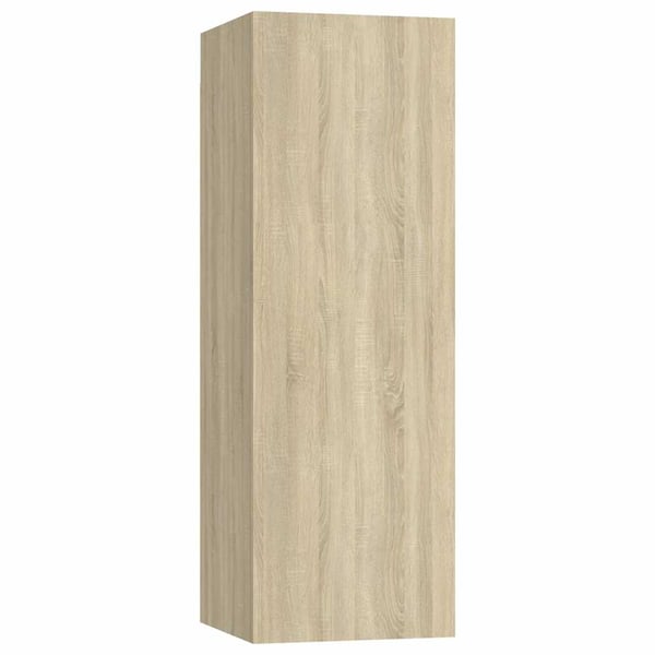 vidaXL TV-benker 2 stk sonoma eik 30,5x30x90 cm sponplate