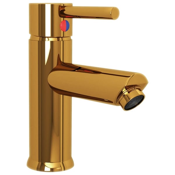 vidaXL Badekran gull 130x176 mm