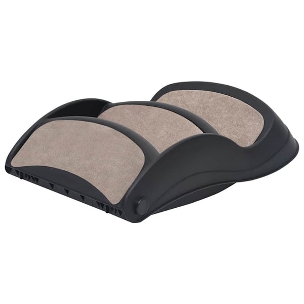 vidaXL foldbar hundetrappe 3 trin sort
