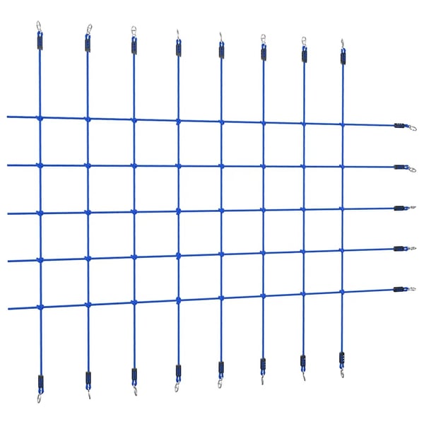 vidaXL Kiipeilyverkko 200x150 cm sininen