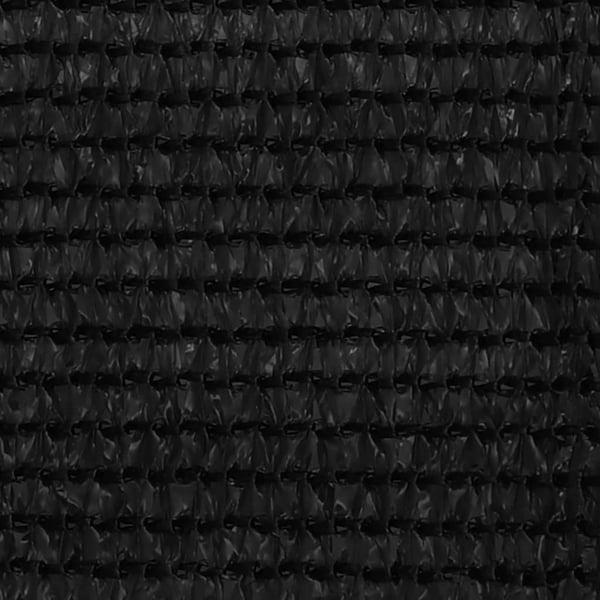 vidaXL altanafskærmning 120x400 cm HDPE sort