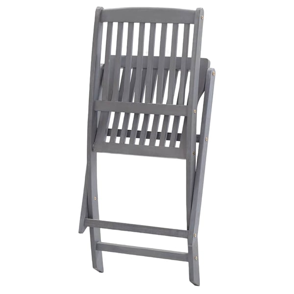 vidaXL Klappstoler 8 stk heltre akasie