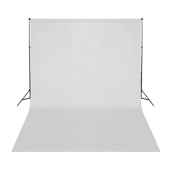 vidaXL Fotostudiosett med softbokslys, bakgrunn og reflektor