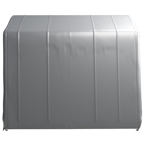 vidaXL opbevaringstelt 240x240 cm stål grå
