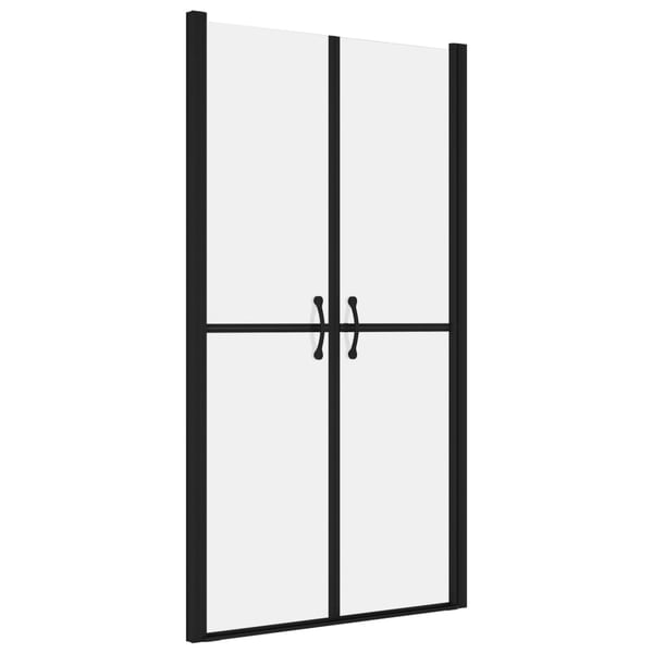 vidaXL Dusjdør frostet ESG (98-101)x190 cm