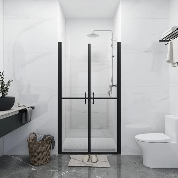 vidaXL Dusjdør klar ESG (98-101)x190 cm