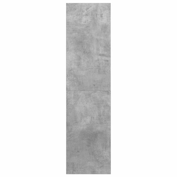 vidaXL Vegghengt TV-benk betonggrå 37x37x142,5 cm konstruert tre