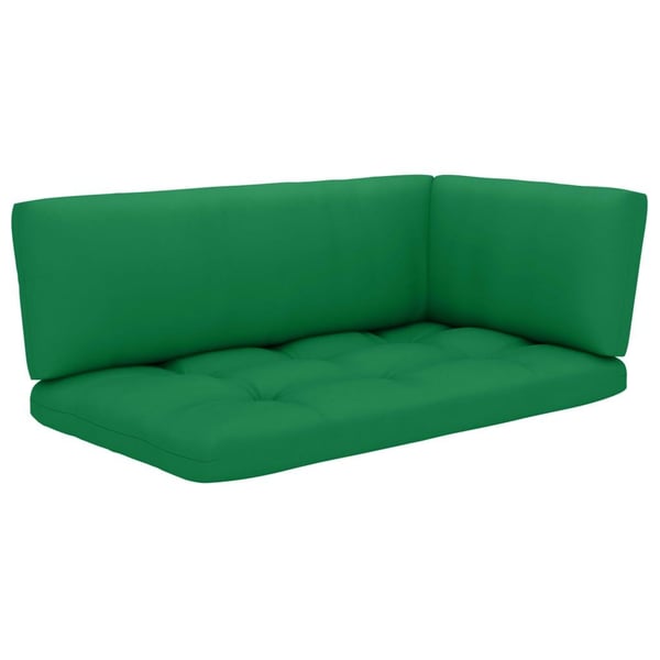 vidaXL hjørnemodul til pallesofa imprægneret fyrretræ