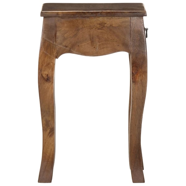 vidaXL Nattbord 28x28x46 cm heltre mango