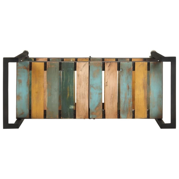 vidaXL Kjøkkentralle 87x36x81 cm gjenvunnet heltre