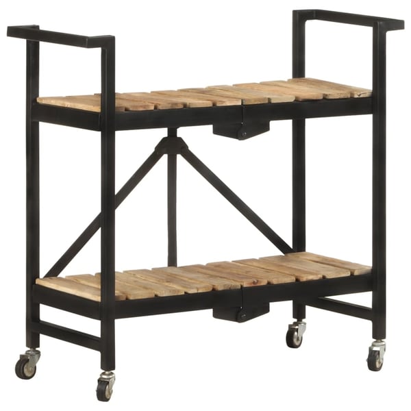 vidaXL Kjøkkentralle 87x36x81 cm heltre mango