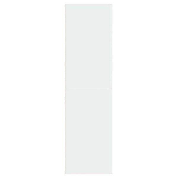 vidaXL TV-benk hvit 30,5x30x110 cm sponplate