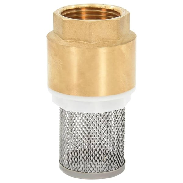vidaXL sugeslange med messingkoblinger 1,1" 3 m PVC sort