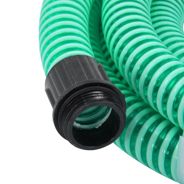 vidaXL Sugeslange med messingkoblinger grønn 1,1" 20 m PVC