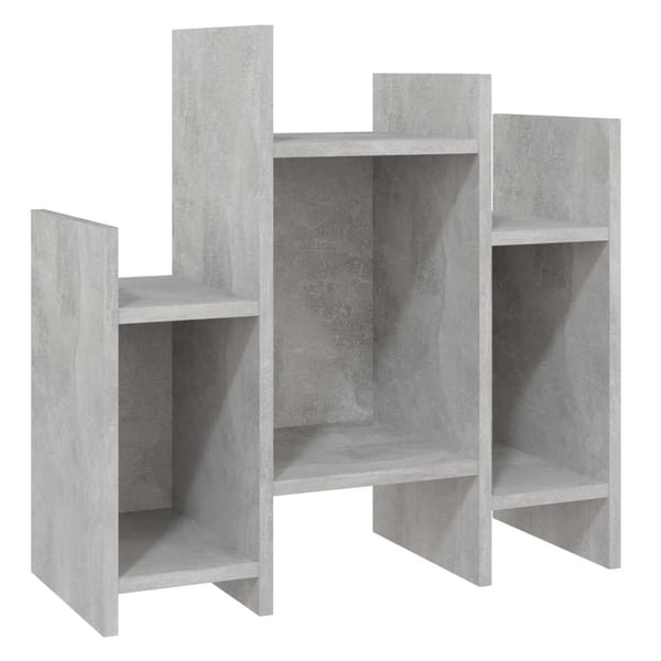 vidaXL sideskab 60x26x60 cm spånplade betongrå