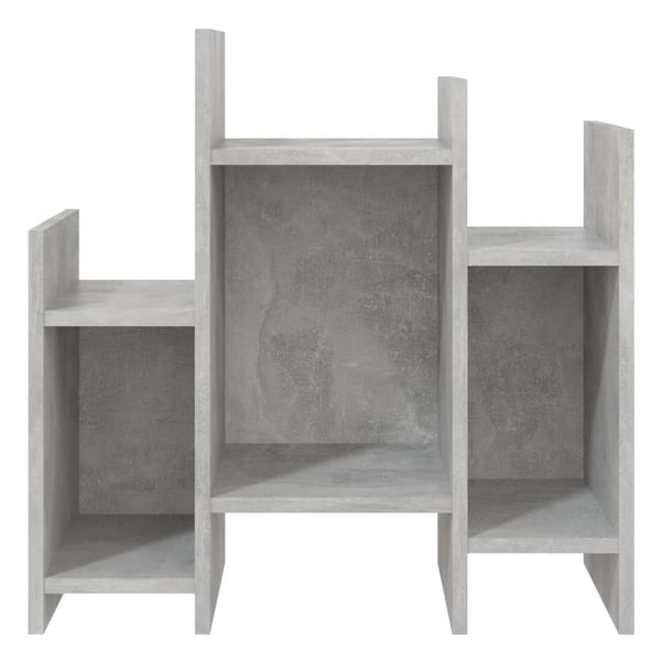 vidaXL sideskab 60x26x60 cm spånplade betongrå
