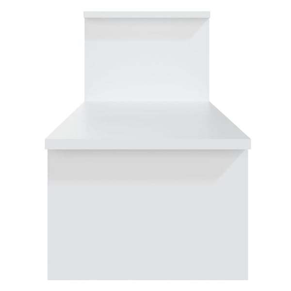 vidaXL TV-benk hvit 180x30x43 cm sponplate