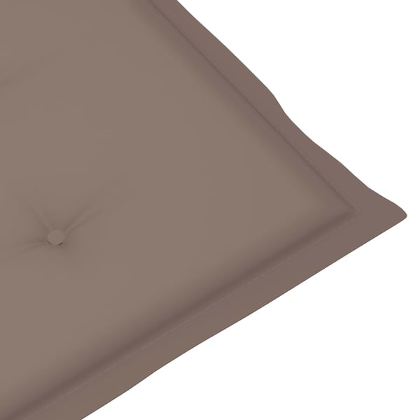 vidaXL foldbare havestole med hynder 8 stk. massivt akacietræ