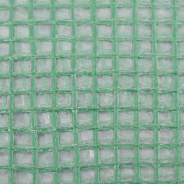 vidaXL Erstattningstrekk til drivhus (8 m²) 400x200x200 cm grønn