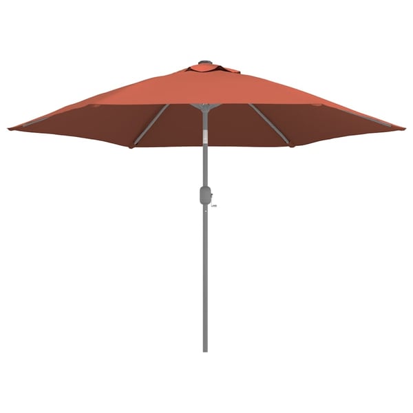 vidaXL Erstatningsstoff for hageparasoll terrakotta 300 cm