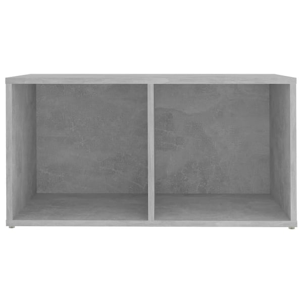 vidaXL TV-benker 2 stk betonggrå 72x35x36,5 cm sponplate