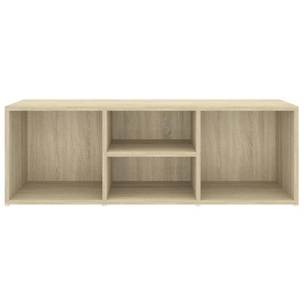 vidaXL Skobenk sonoma eik 105x35x35 cm sponplate