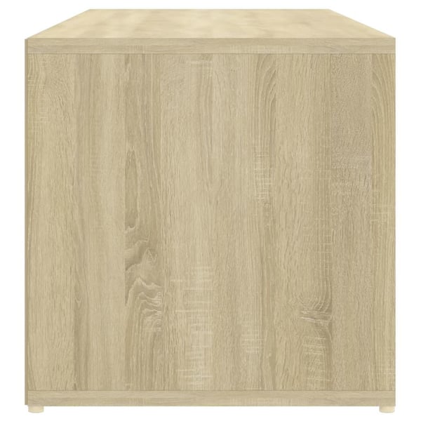 vidaXL Skobenk sonoma eik 105x35x35 cm sponplate