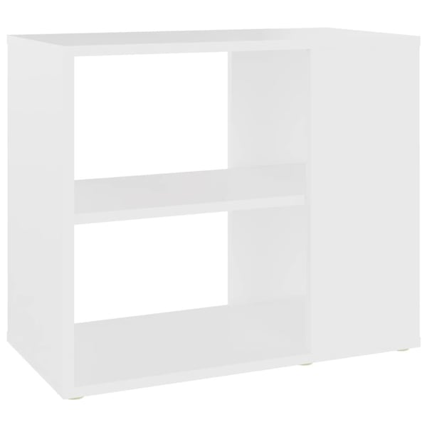 vidaXL Sideskap hvit 60x30x50 cm konstruert tre