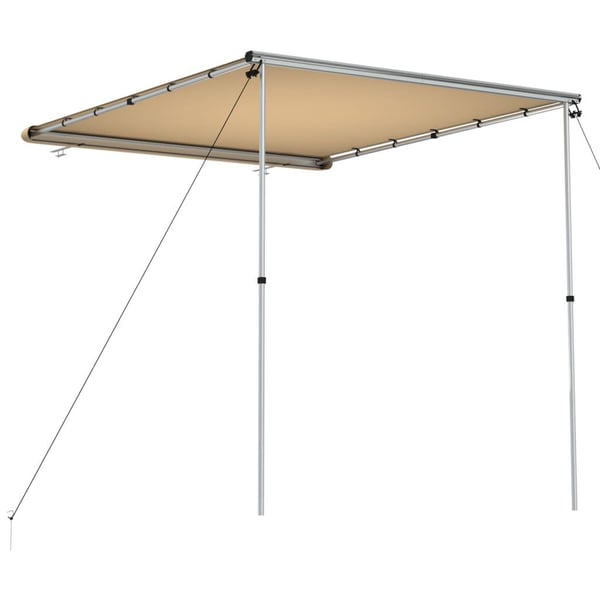 vidaXL Husvagnsmarkis 1,8x2,5x2,15 m beige