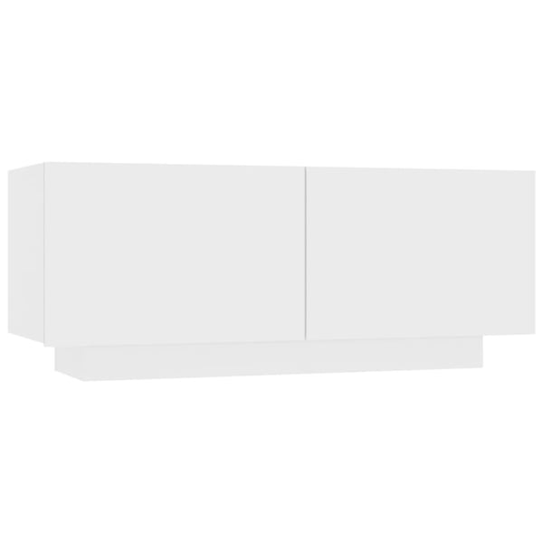 vidaXL sengeskab 100x35x40 cm spånplade hvid