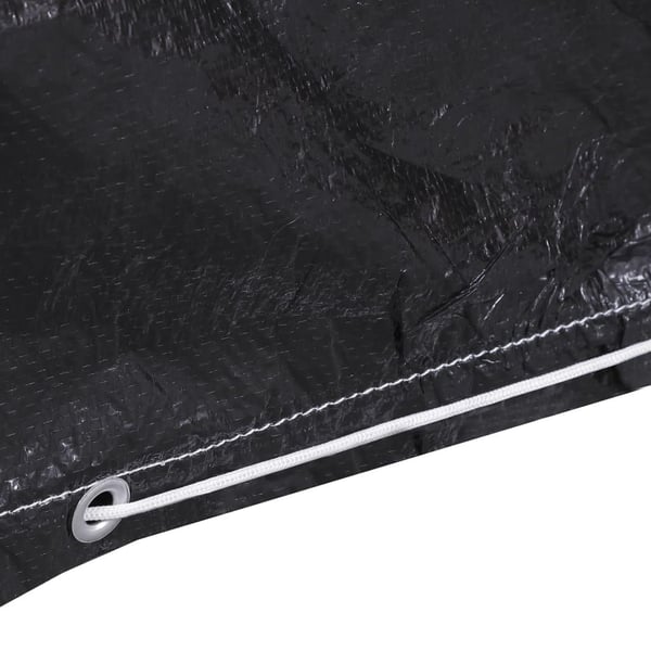 vidaXL Hagemøbeltrekk til gassgrill 2 stk 6 maljer 180x80x125 cm