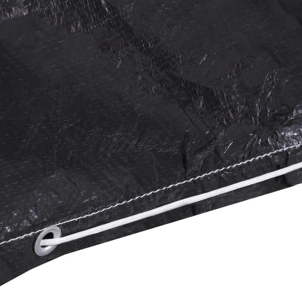 vidaXL Trekk til huskebenk 2 stk 6 maljer 135x105x175 cm